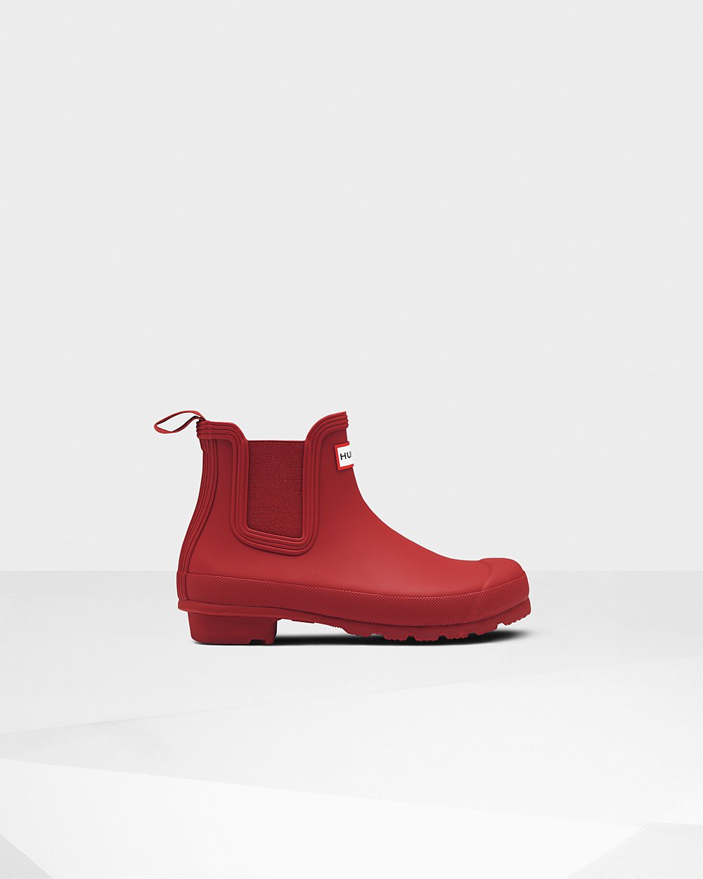 Hunter Original Chelsea Boots - Buy Womens Red - XVDICE381